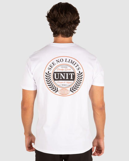 UNIT Mens Tee - Outpost - White