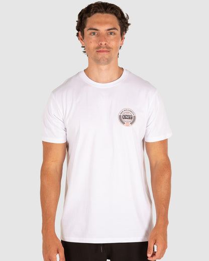 UNIT Mens Tee - Outpost - White