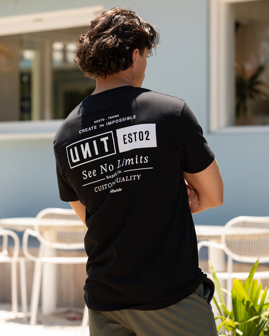 UNIT Mens Tee - Status - Black