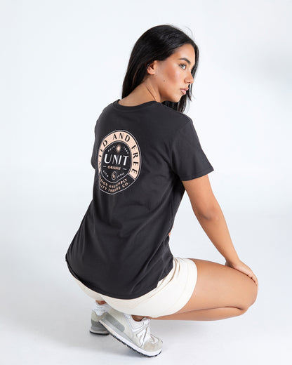 UNIT Ladies Tee - Solstice - Black