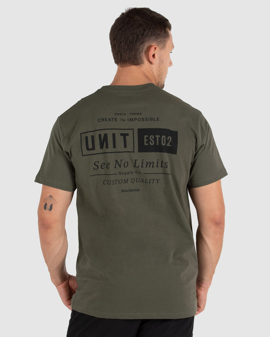 UNIT Mens Tee - Status - Military