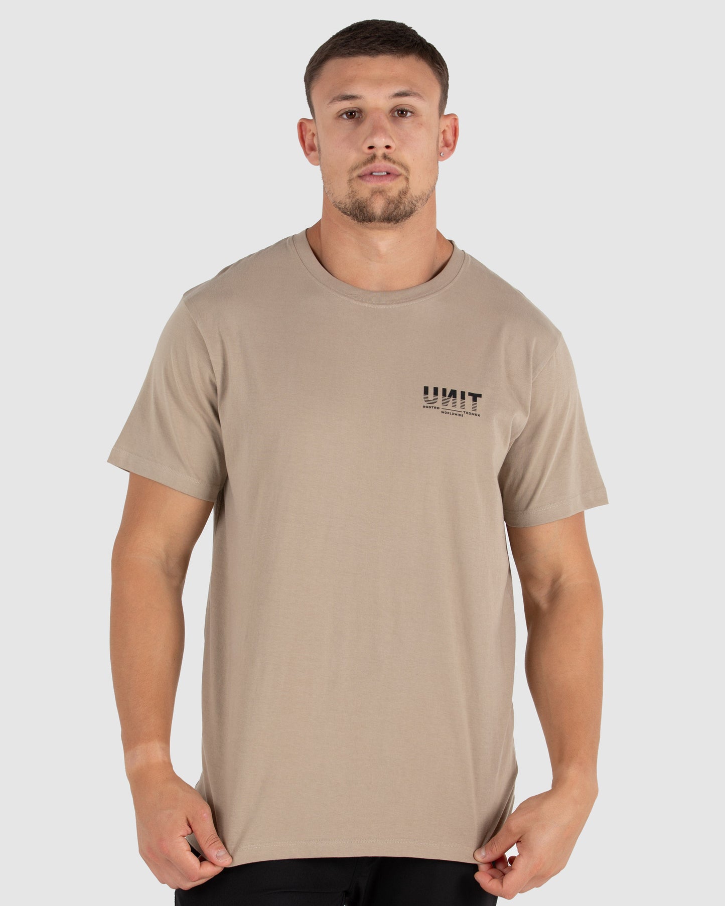 UNIT Mens Tee - Industry - Tan