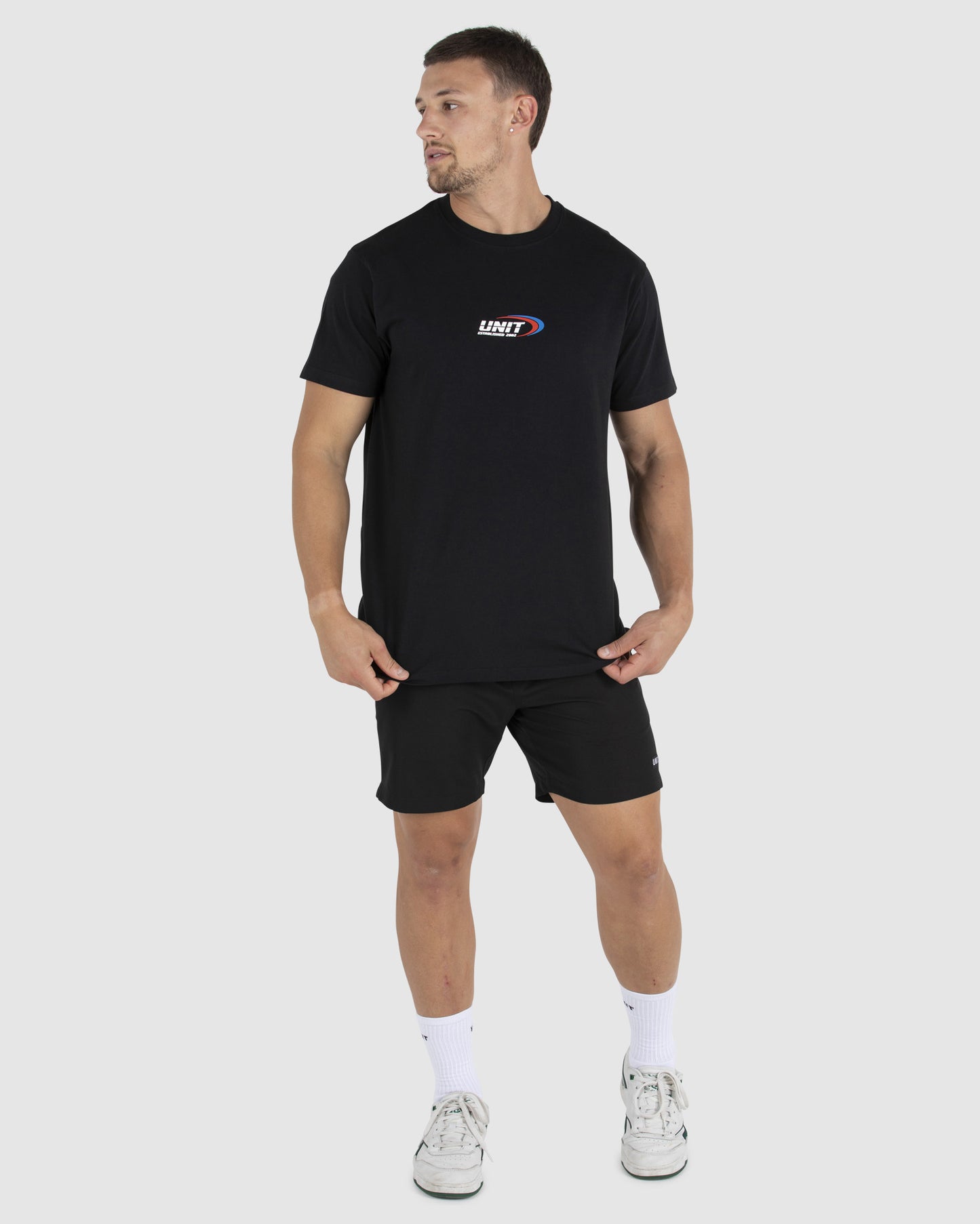 UNIT Mens Tee - Comet - Black