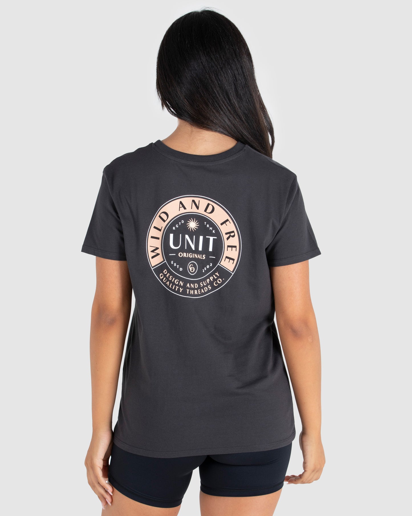 UNIT Ladies Tee - Solstice - Black