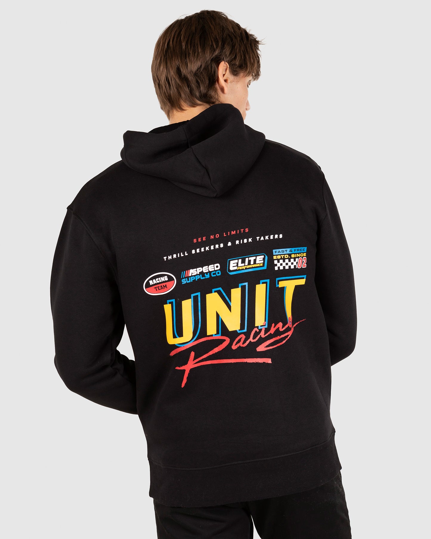 Unisex Fleece Hoodie - Racing Team