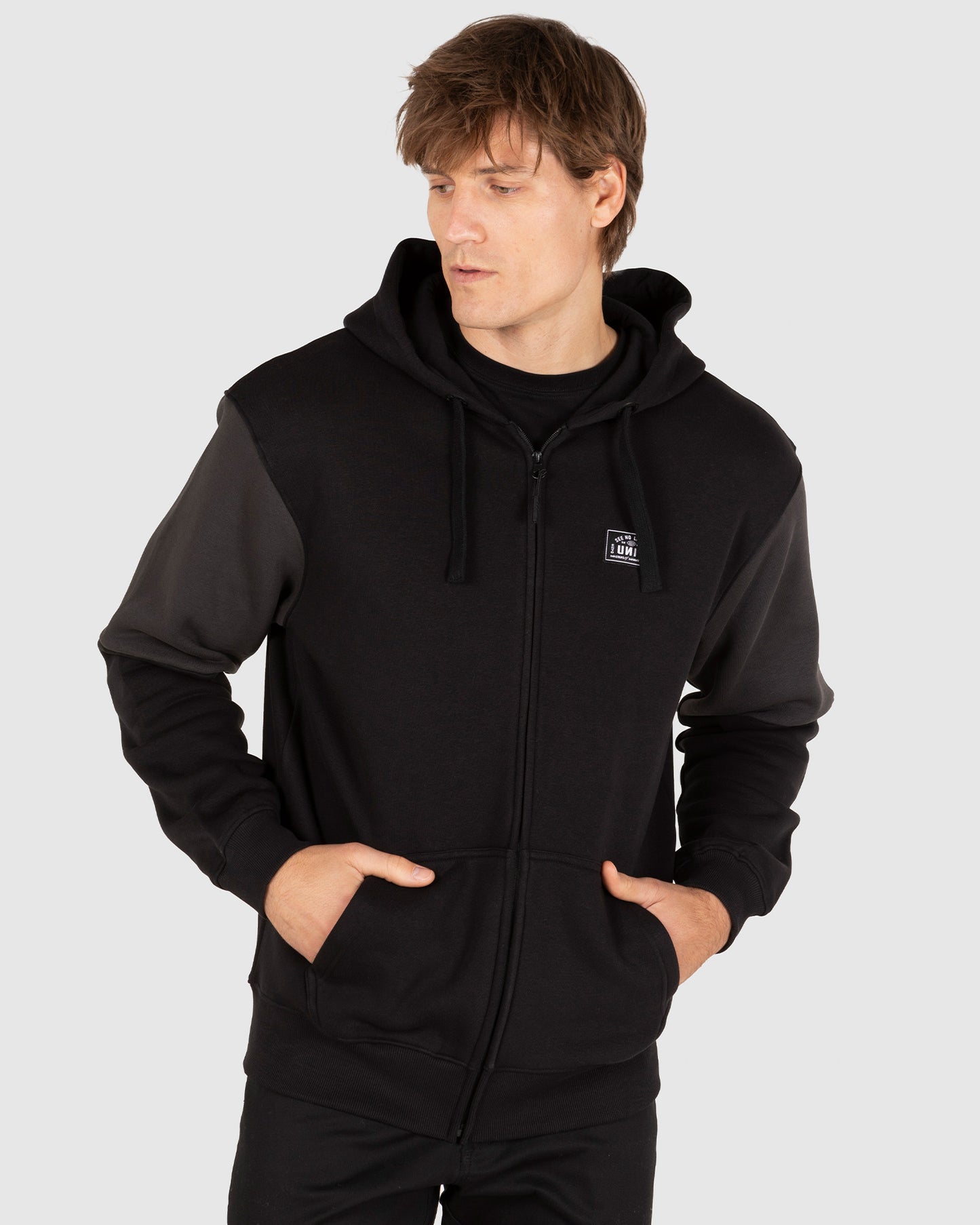 Men's Zip Thru Hoodie - Raines