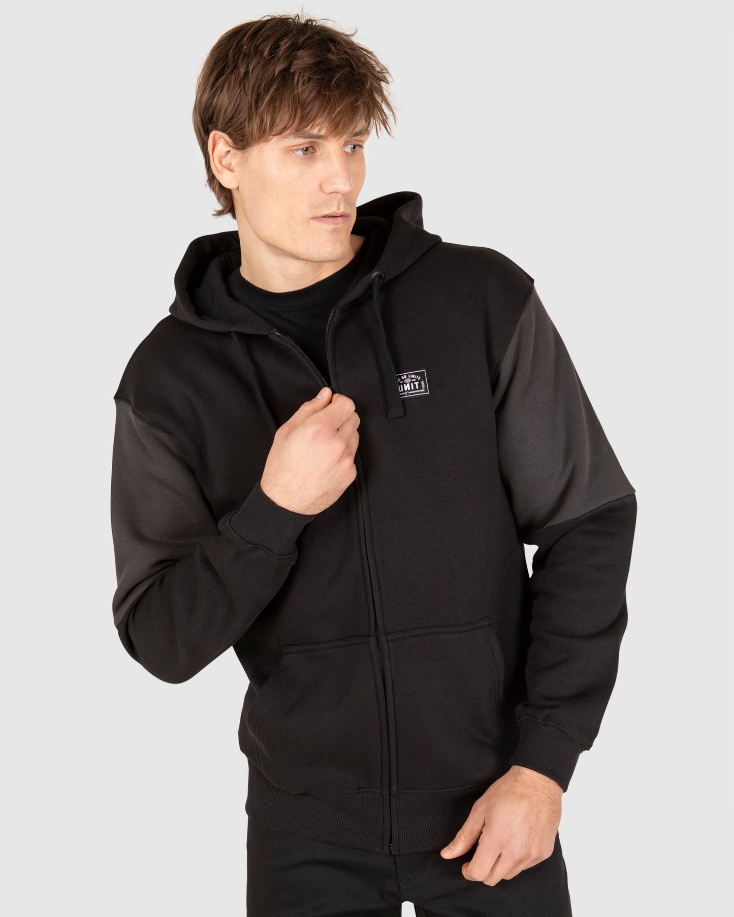 Men's Zip Thru Hoodie - Raines