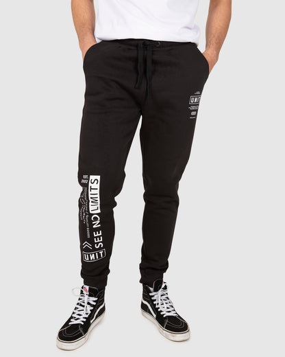 Men's Fleece Trackpants - Vision