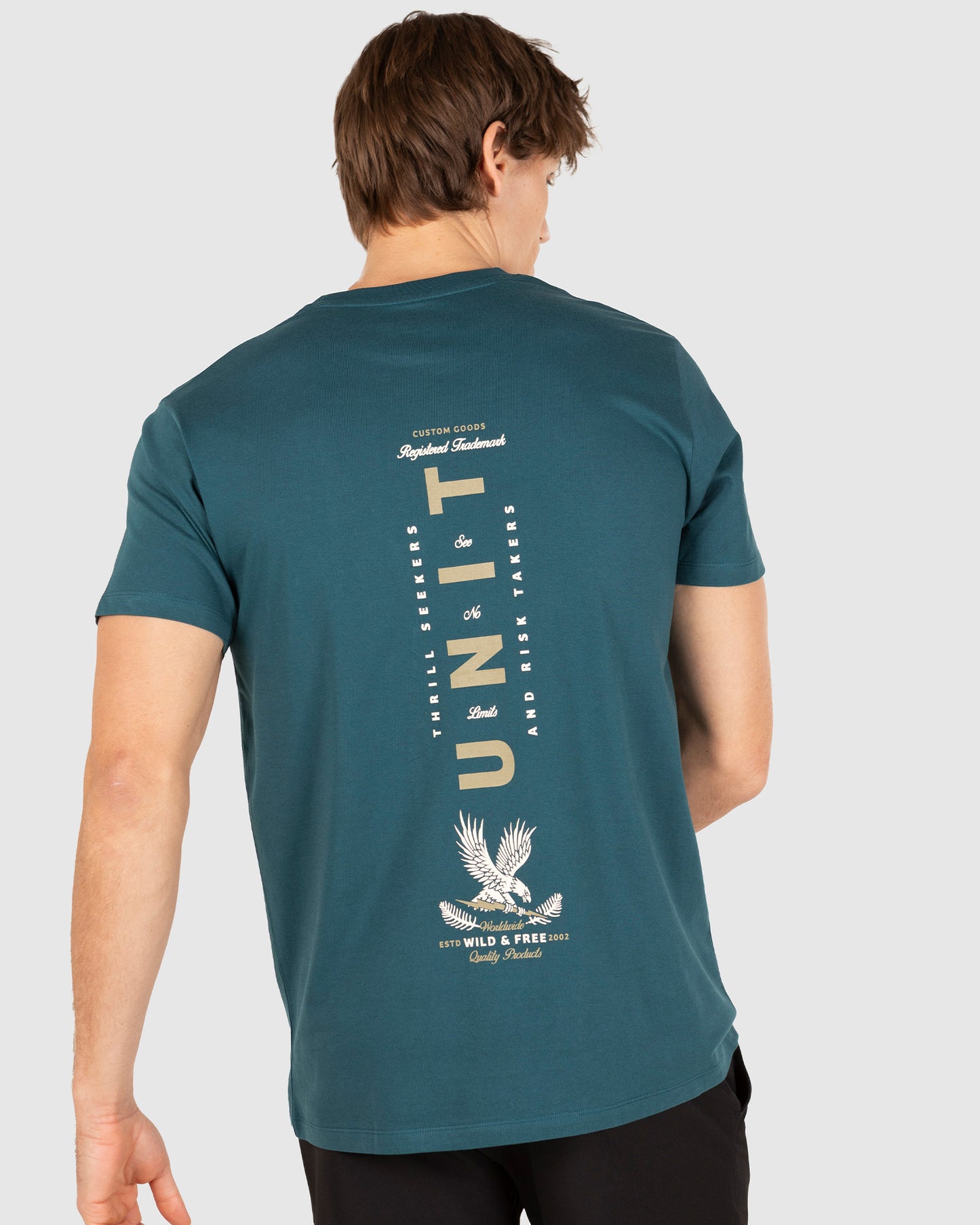 Mens T-Shirt - Striker - Dark Teal