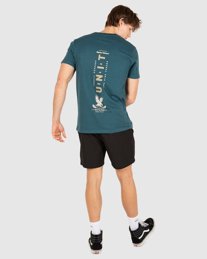 Mens T-Shirt - Striker - Dark Teal