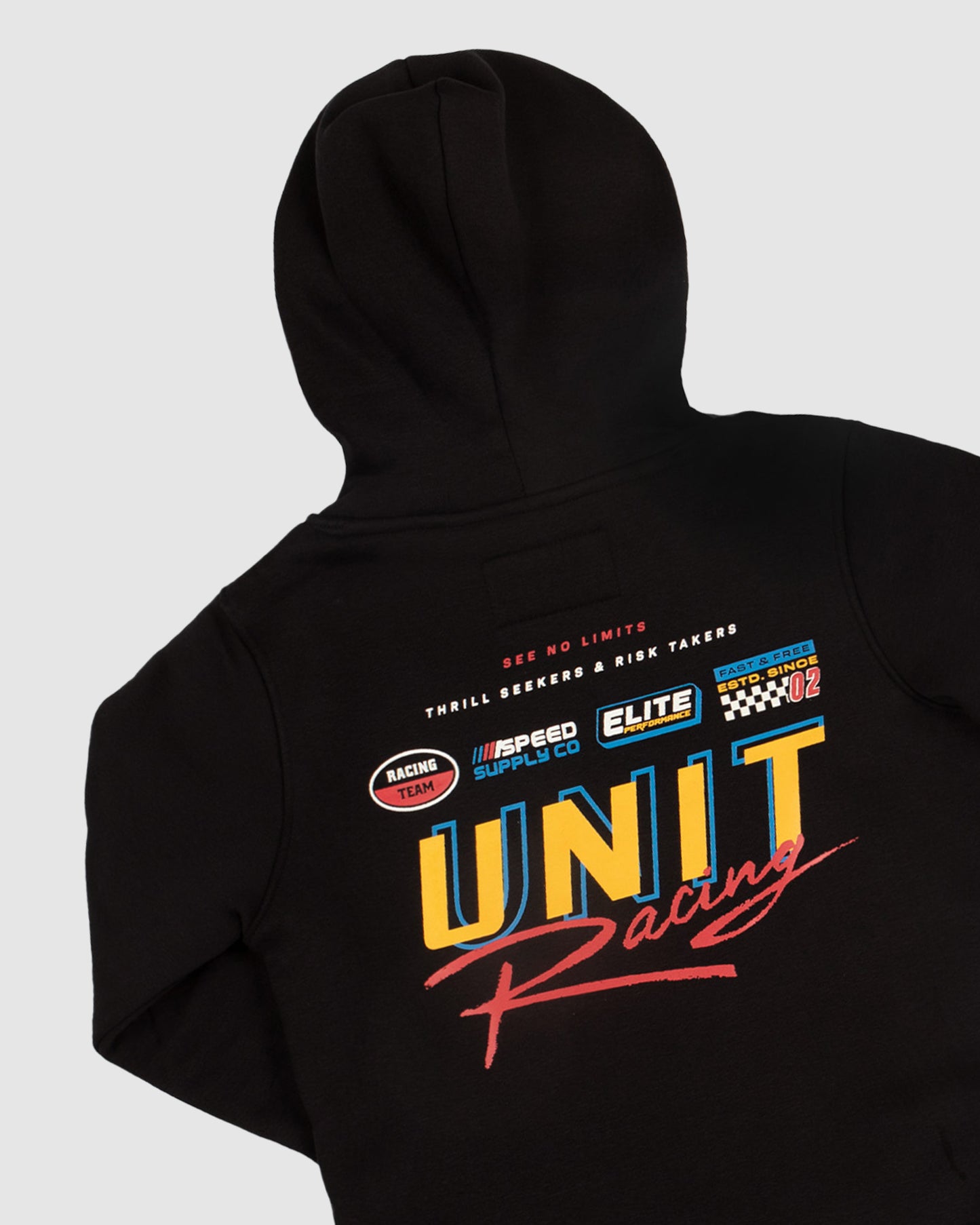 Kids Fleece Hoodie - Racing Team