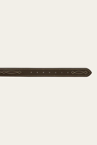 Crossover Belt - Black/Silver