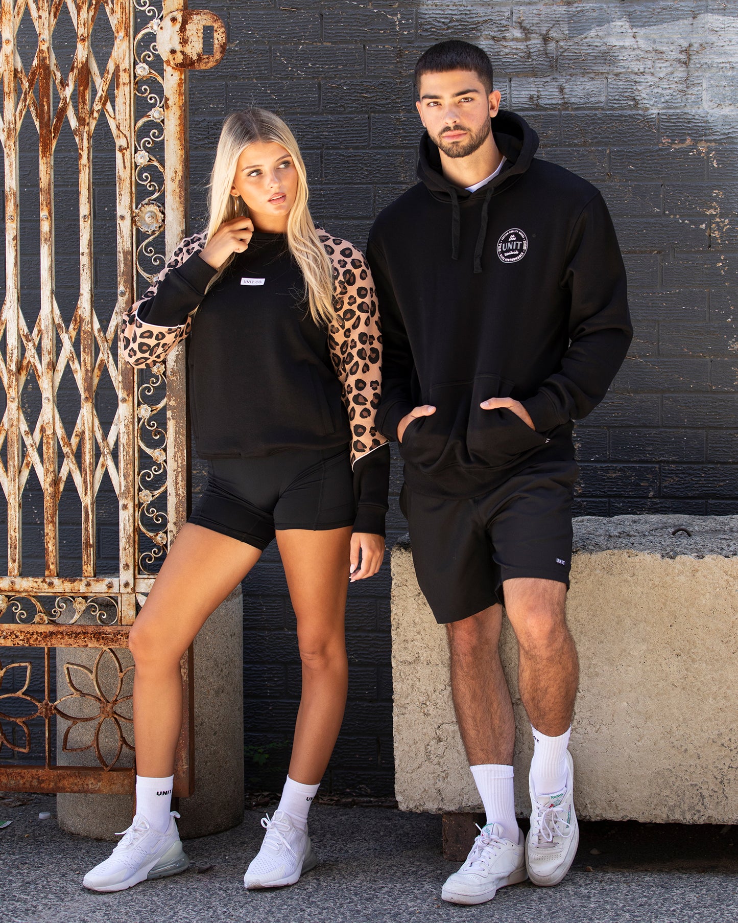 Ladies Fleece - Crew - Hunter