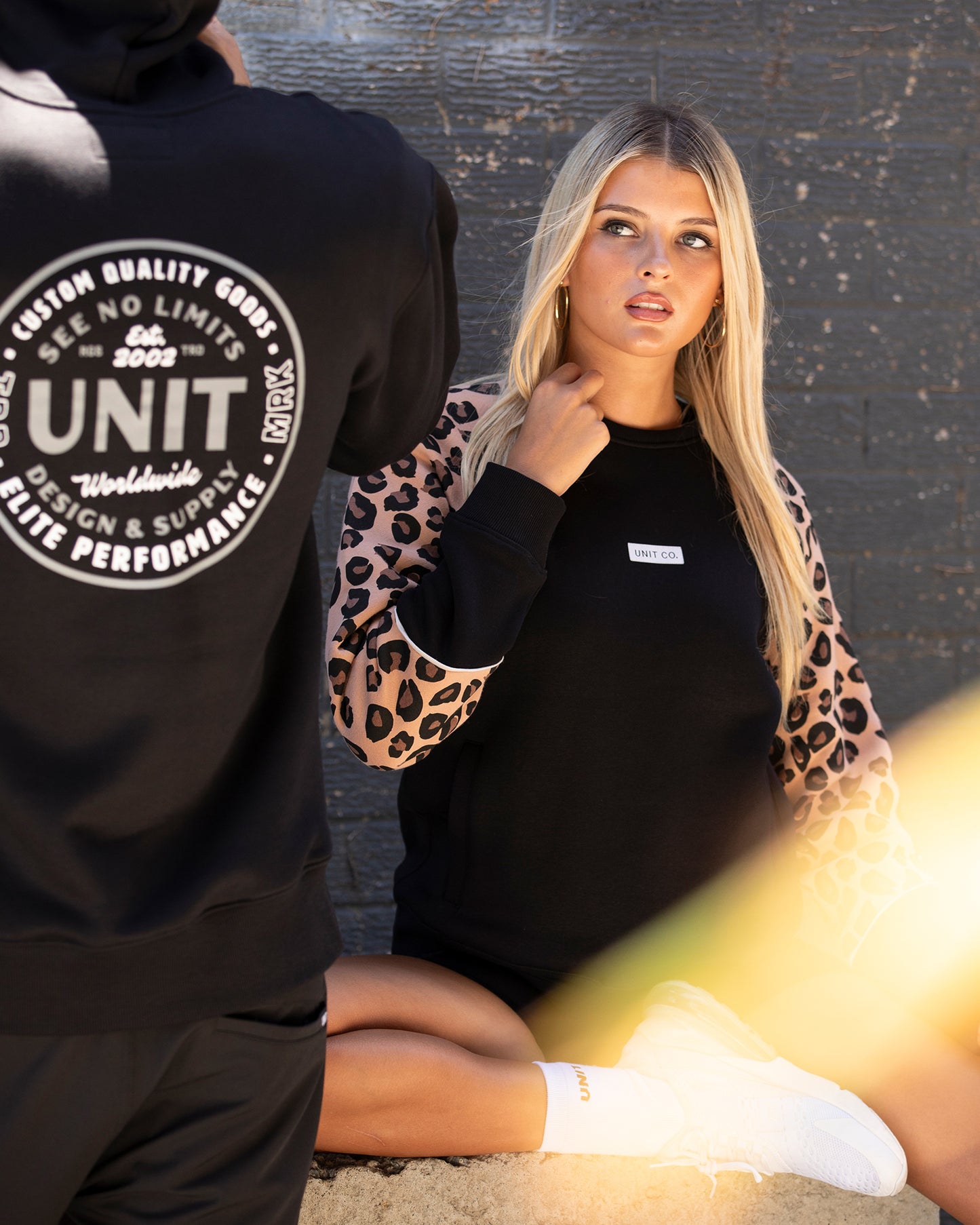 Ladies Fleece - Crew - Hunter