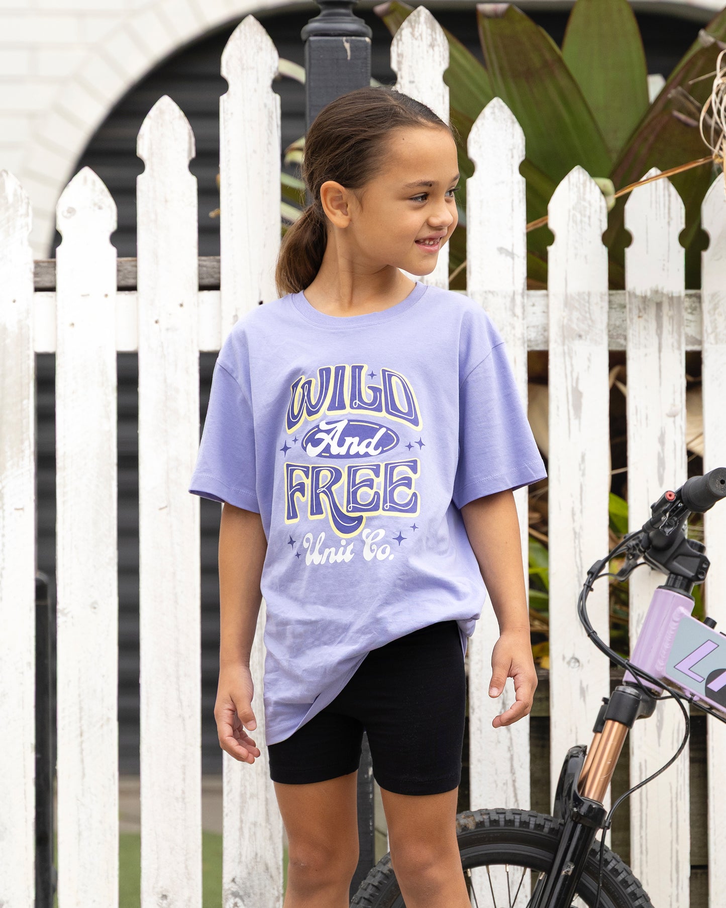 UNIT Kids Tee - Twinkle - Lavender