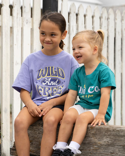 UNIT Kids Tee - Twinkle - Lavender