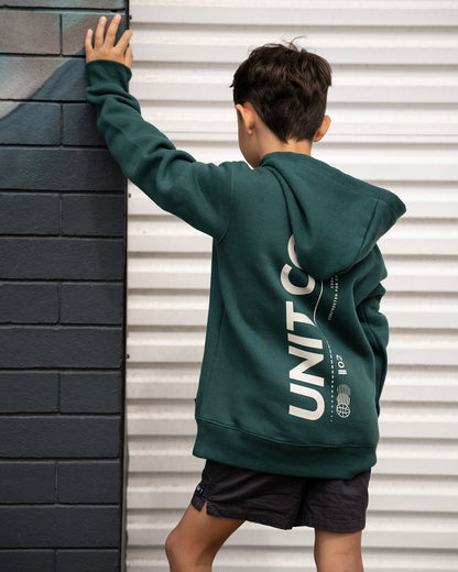 Coretex - Youth Hoodie - Forest Green