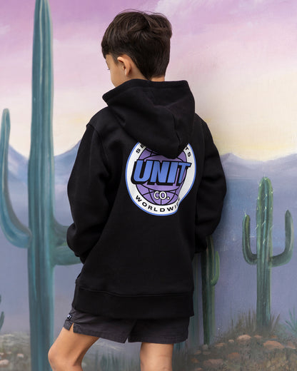 Orbit - Youth Fleece Hoodie - Black