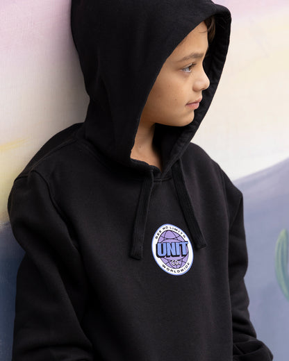 Orbit - Youth Fleece Hoodie - Black
