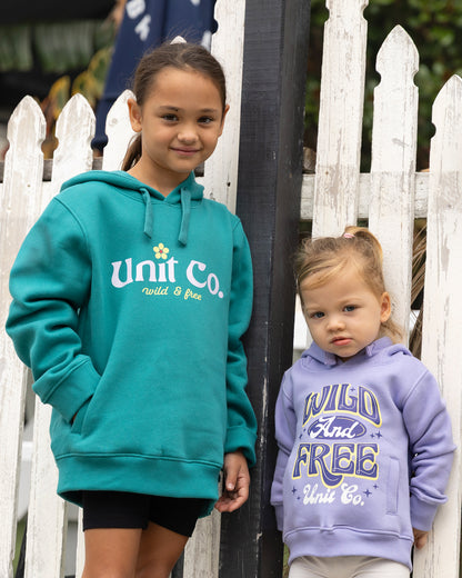 Twinkle - Kids Pullover Hoodie - Lavender
