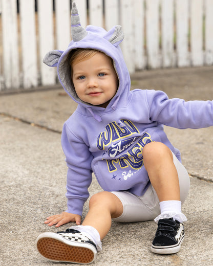Twinkle - Kids Pullover Hoodie - Lavender
