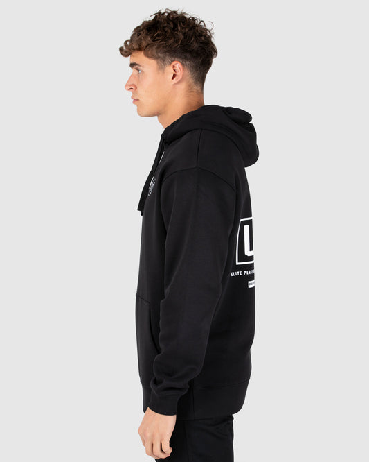 Index - Mens Fleece Hoodie - Black
