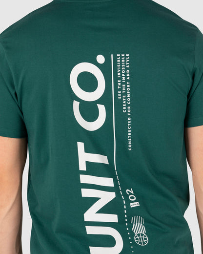 UNIT Mens Tee - Coretex - Forrest Green
