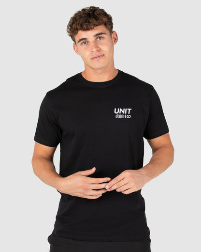 UNIT Mens Tee - Coretex - Black