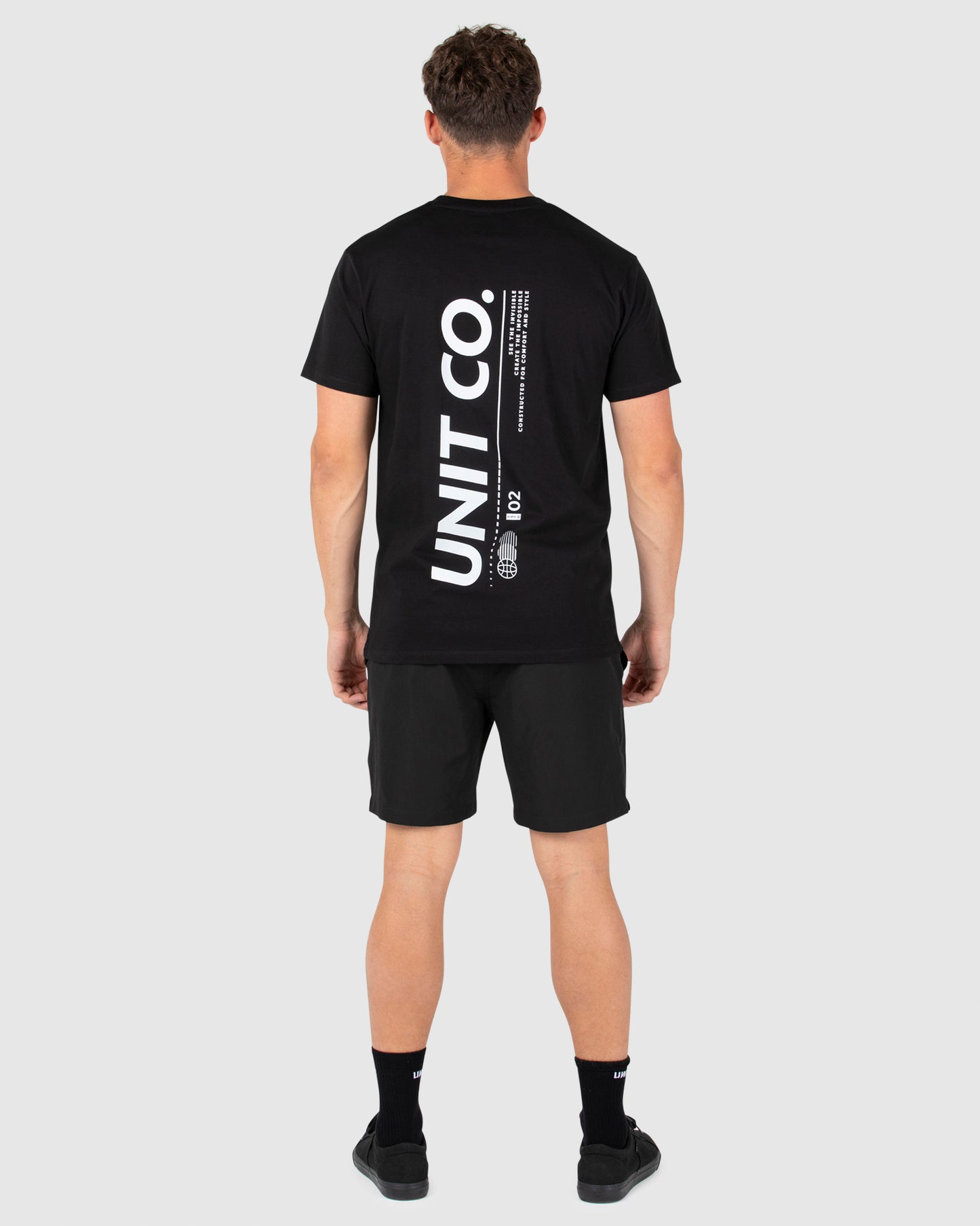 UNIT Mens Tee - Coretex - Black