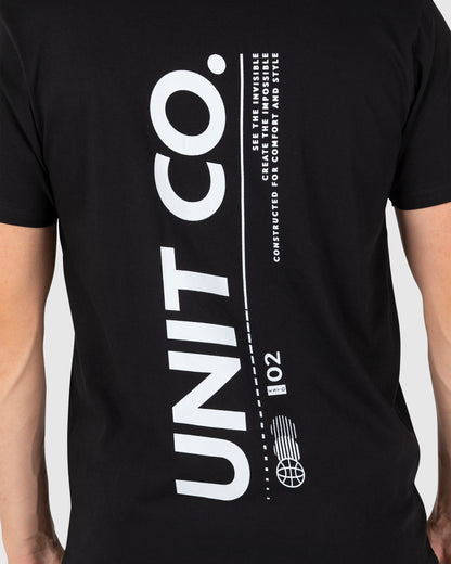 UNIT Mens Tee - Coretex - Black