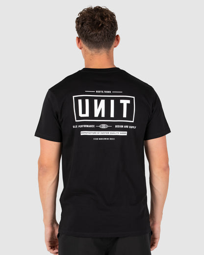 UNIT Mens Tee - Index - Black