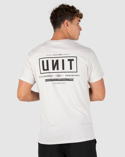 UNIT Mens Tee - Index - Off White