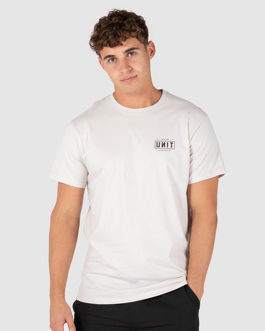 UNIT Mens Tee - Index - Off White