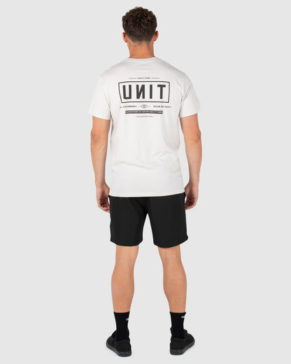 UNIT Mens Tee - Index - Off White