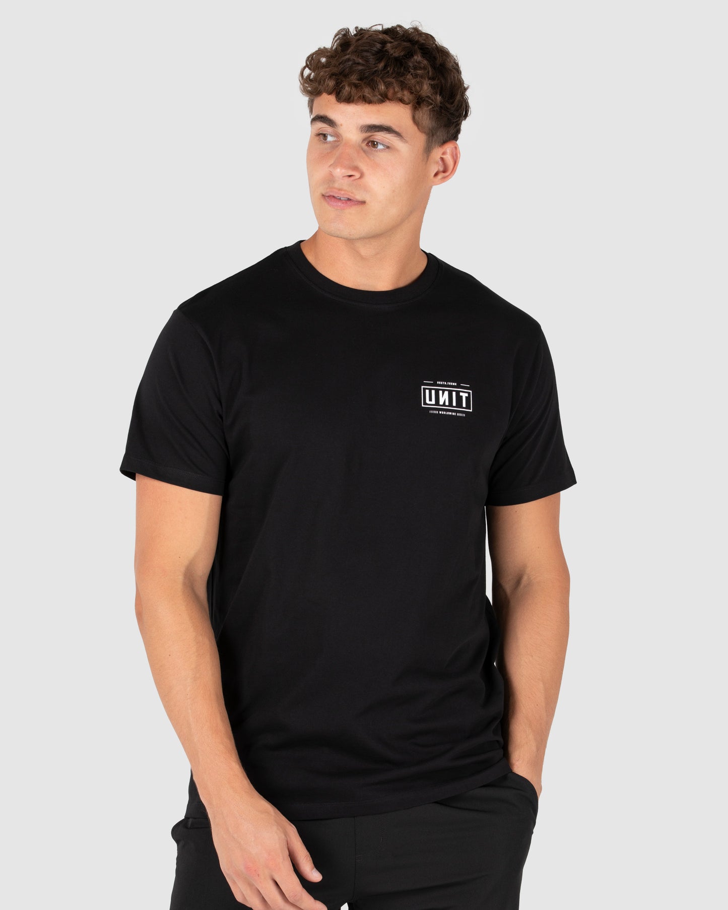 UNIT Mens Tee - Index - Black