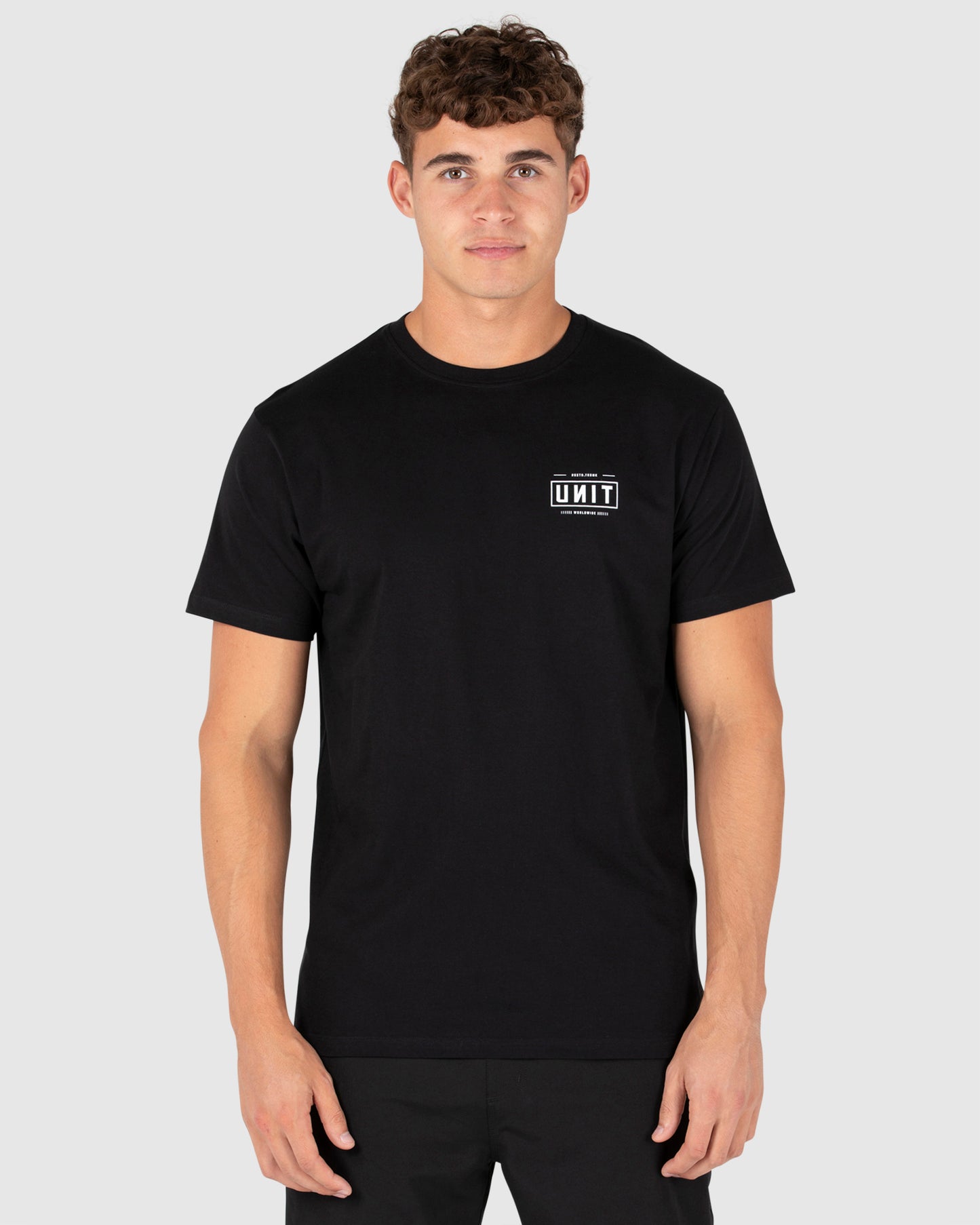 UNIT Mens Tee - Index - Black