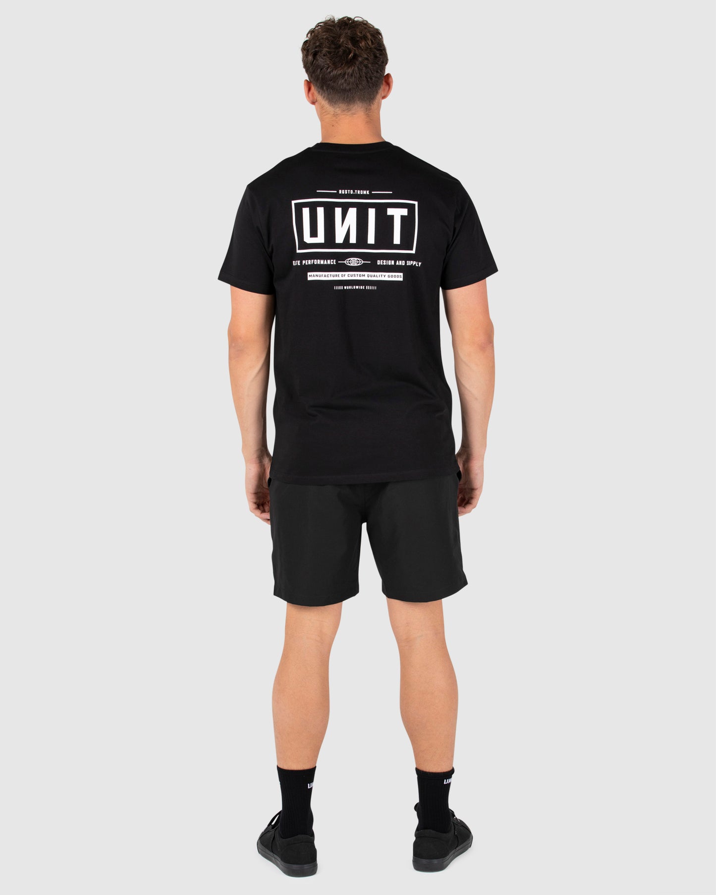 UNIT Mens Tee - Index - Black