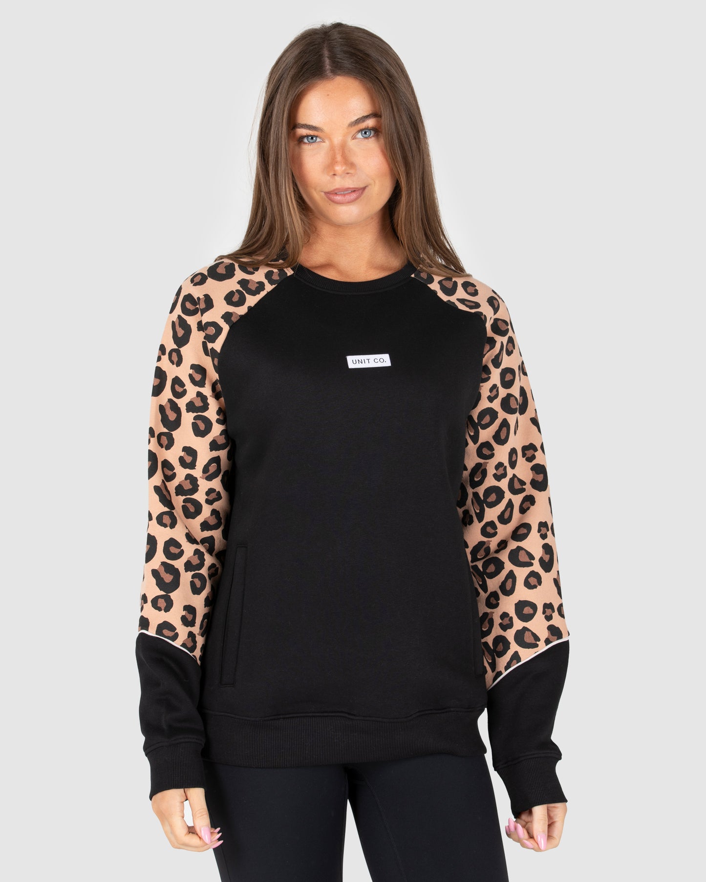 Ladies Fleece - Crew - Hunter