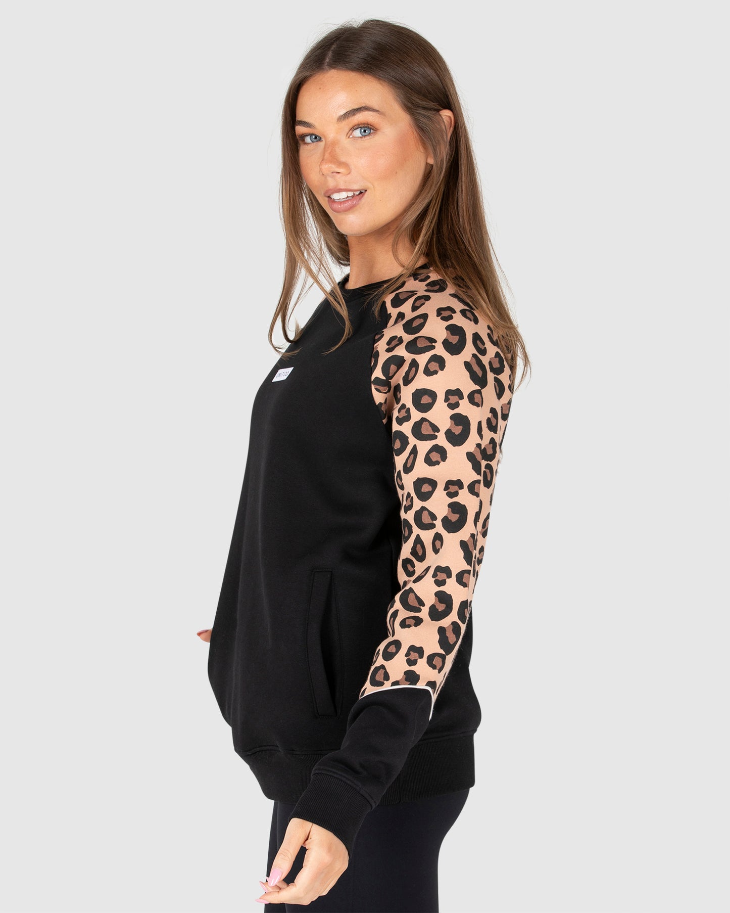 Ladies Fleece - Crew - Hunter
