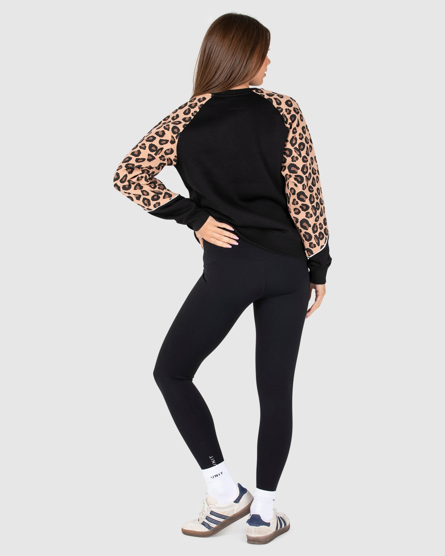 Ladies Fleece - Crew - Hunter