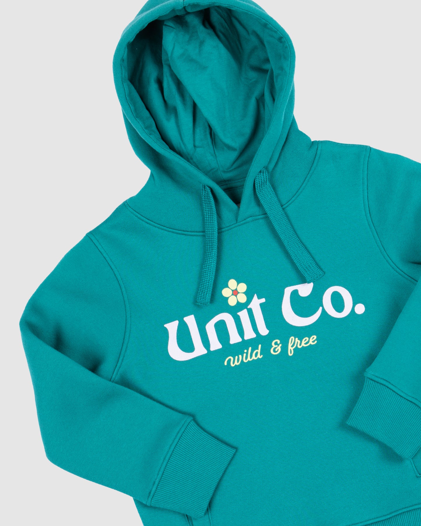 Ivy - Kids Pullover Hoodie - Teal