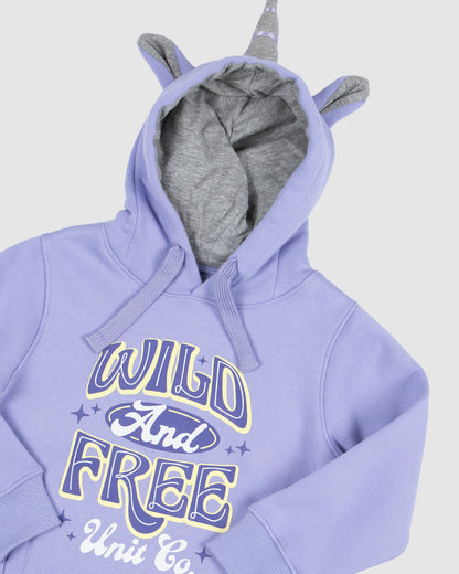 Twinkle - Kids Pullover Hoodie - Lavender