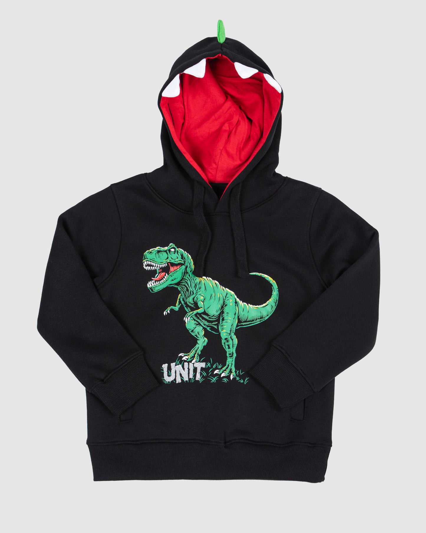 Rex - Kids Pullover Hoodie - Black