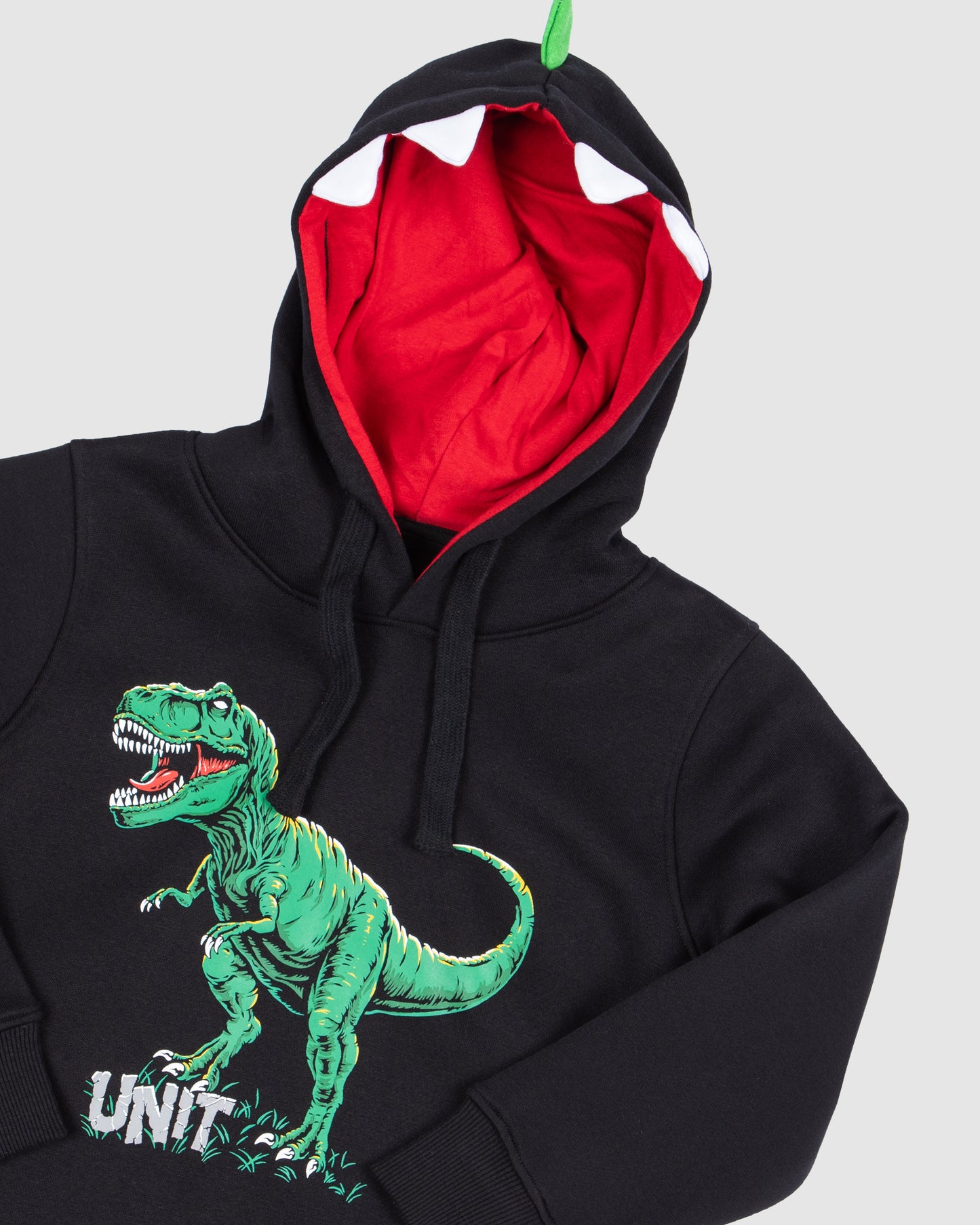 Rex - Kids Pullover Hoodie - Black