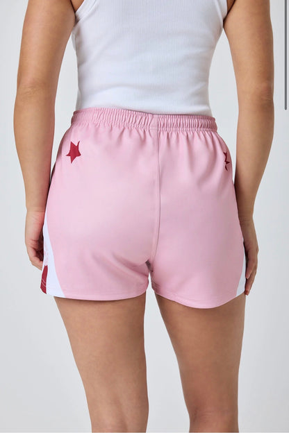 Since 2012 Ringers Footy Shorts - Pink