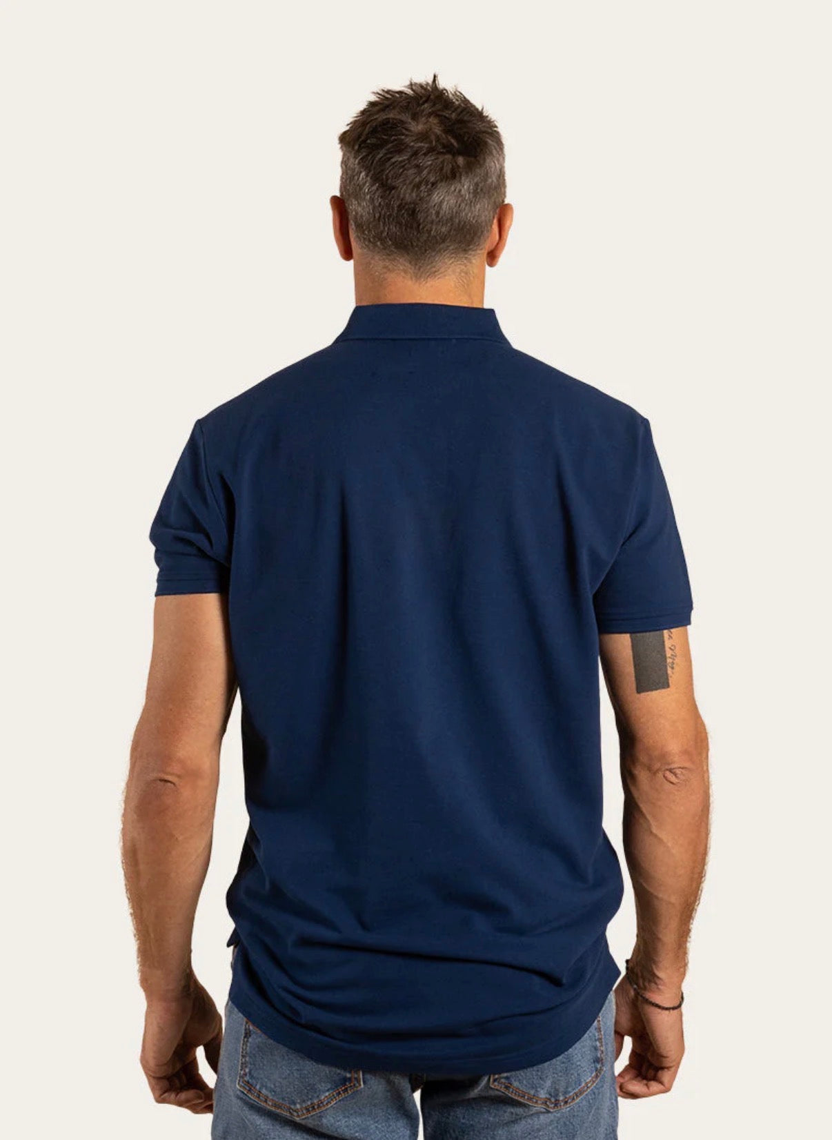 Essential Mens Polo - Navy