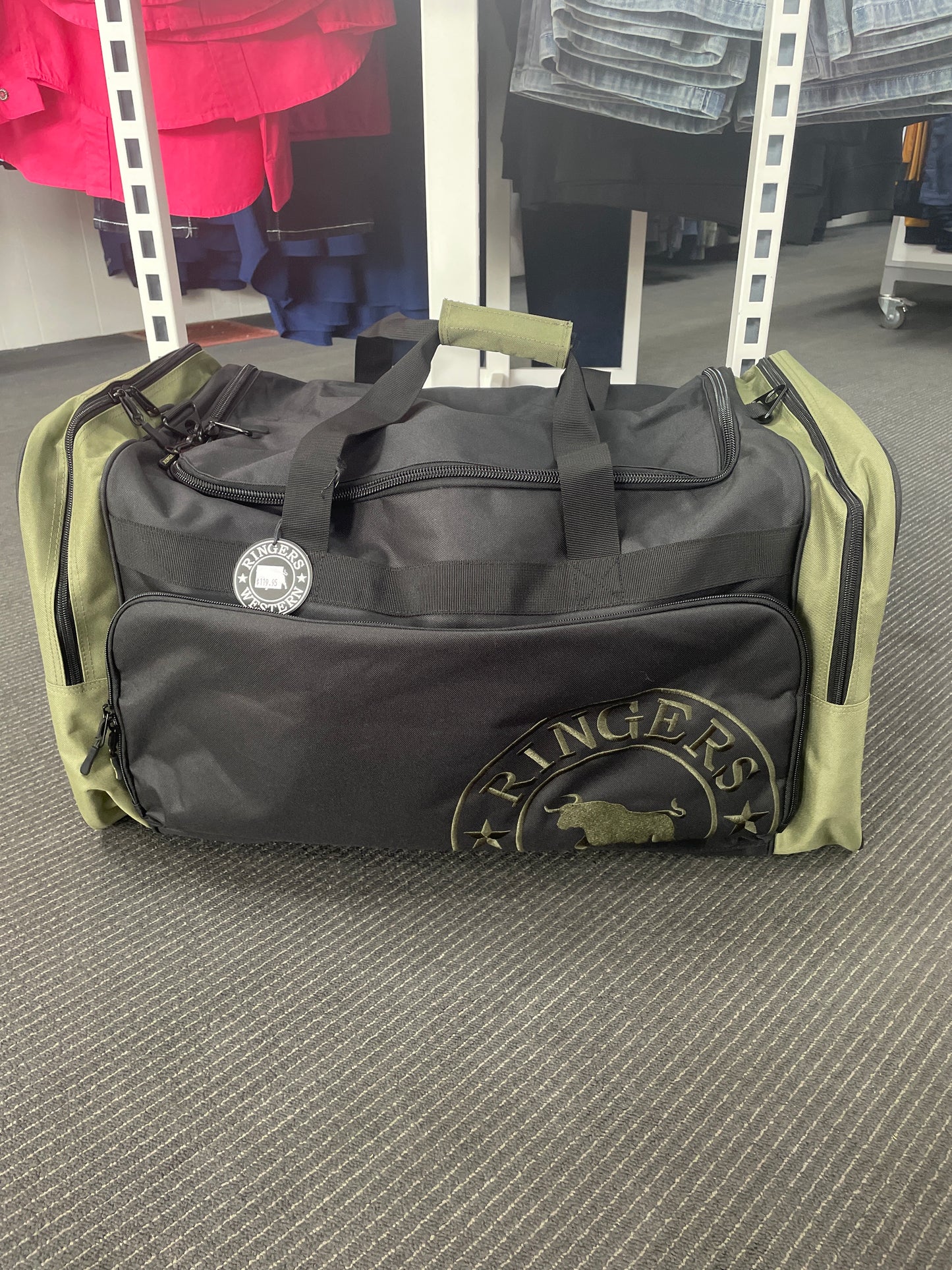 Rider Sports Bag - Army/Black