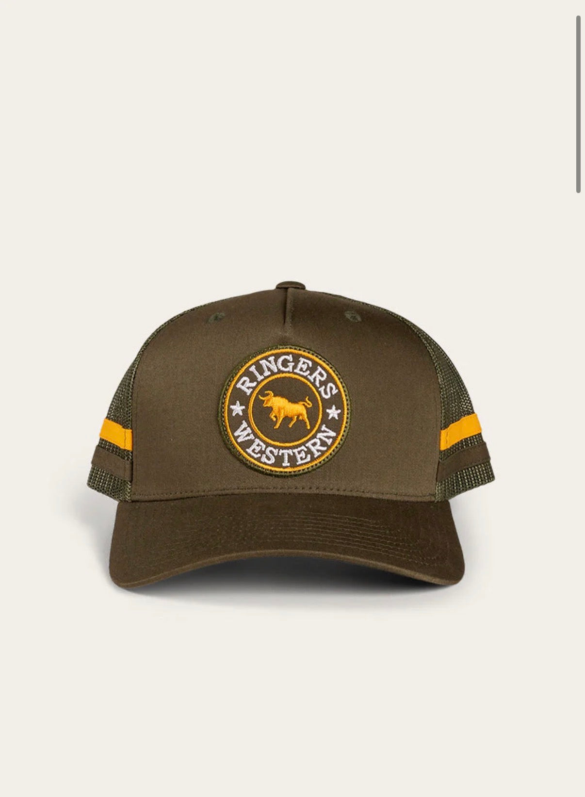 McCoy Trucker Cap - Army/Orange