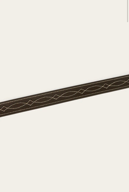 Crossover Belt - Black/Silver