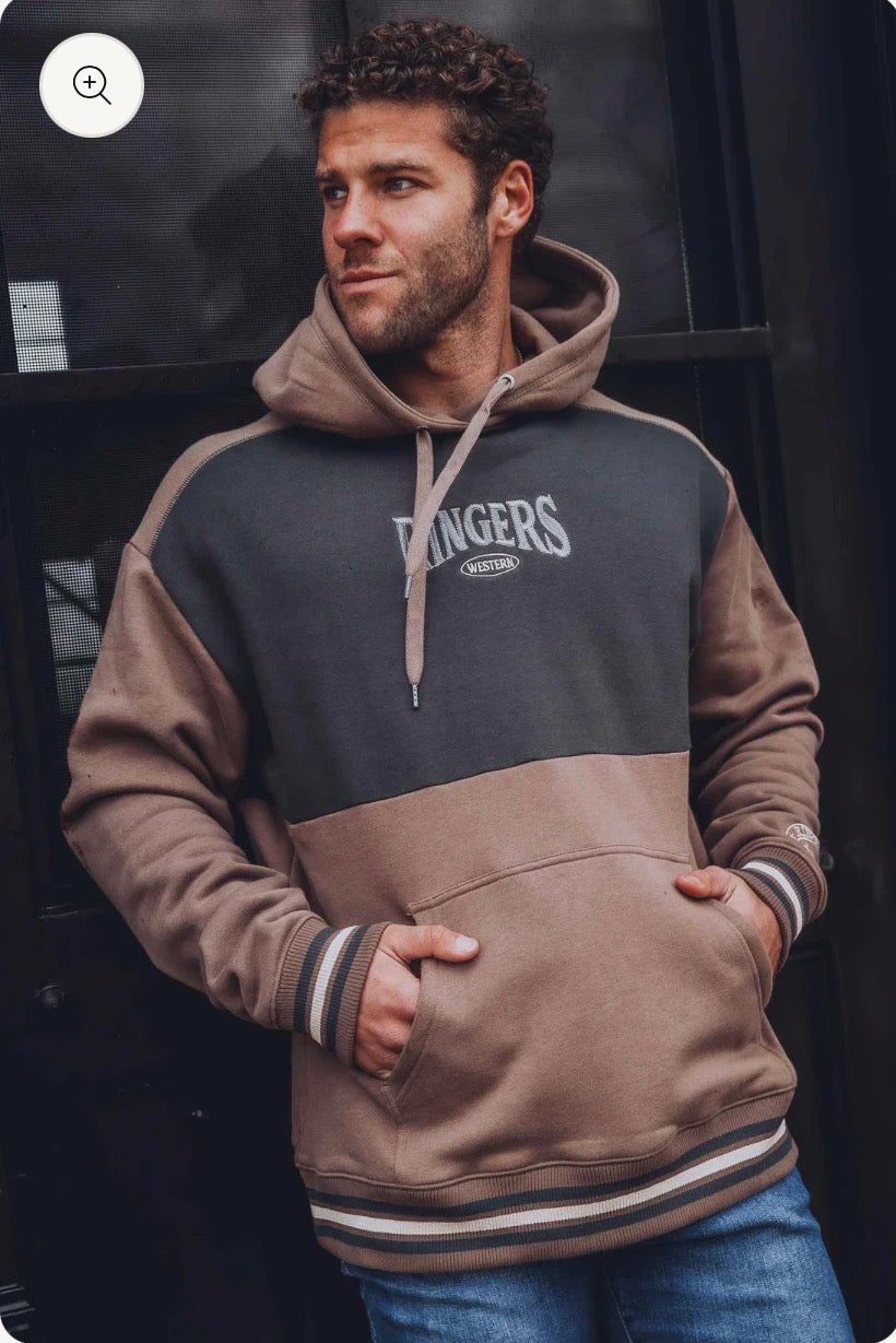 Barrow Creek Mens Pullover Hoodie - Mushroom